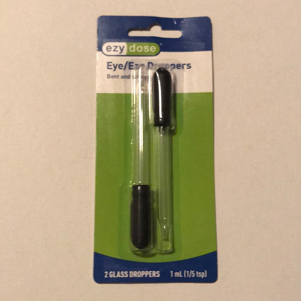 Ezy Dose Glass Eye/Ear Droppers-NEW